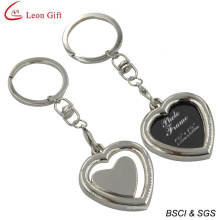 Cadre photo personnalisé porte-clés coeur pour cadeau de mariage (LM1760)